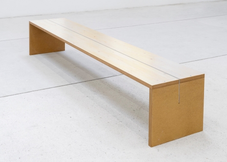 Yoan Mudry, Untitled (bench), 2025 , galerie frank elbaz