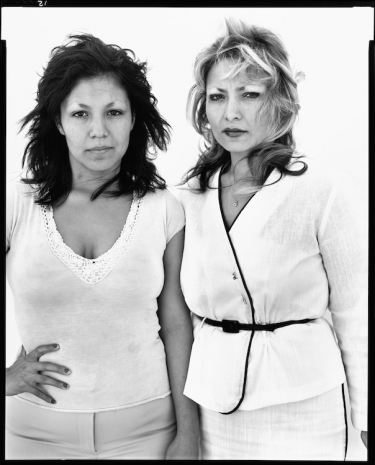 Richard Avedon , Annette Gonzales, housewife, and her sister Lydia Ranck, secretary, Santuario de Chimayo, New Mexico, Easter Sunday, April 6, 1980, , Gagosian