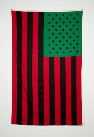 David Hammons , African American Flag, 1989 , Hauser & Wirth