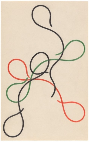 Sophie Taeuber-Arp, Lignes ondoyantes (Undulating Lines), 1941 , Hauser & Wirth