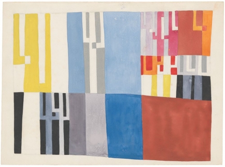 Sophie Taeuber-Arp, Composition à rectangles et bras angulaires (Composition with Rectangles and Angular Arms), 1928 , Hauser & Wirth
