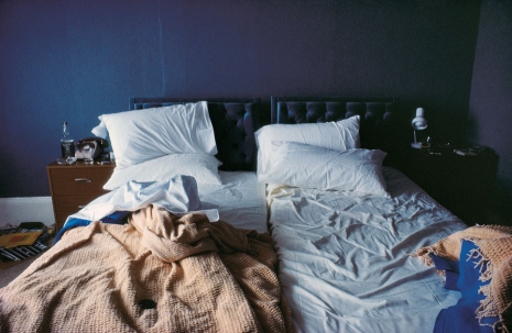 Nan Goldin , Empty beds, Boston (1979) from “The Ballad of Sexual Dependency”, 1973–86, , Gagosian