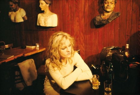 Nan Goldin , Cookie at Tin Pan Alley, New York City (1983) from “The Ballad of Sexual Dependency”, 1973–86, Gagosian