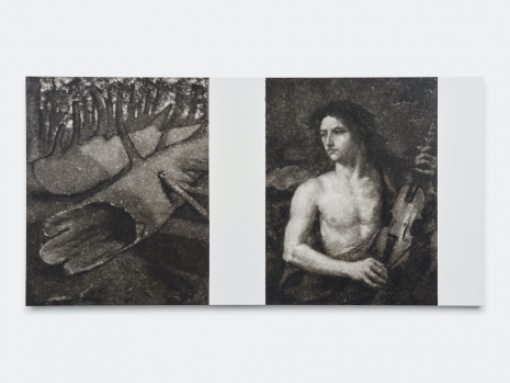 Louis Eisner , Buckeye Jim with Violin, 2025 , Bortolami Gallery