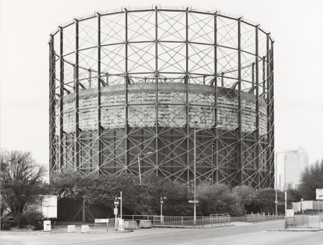 Bernd & Hilla Becher, Gas Tank, North Greenwich, London, UK, 2009 , Sprüth Magers