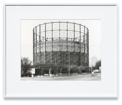 Bernd & Hilla Becher, Gas Tank, North Greenwich, London, UK, 2009 , Sprüth Magers