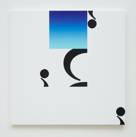 Haim Steinbach, beep honk toot (condensed/spectrum) 7, 2025 , Tanya Bonakdar Gallery