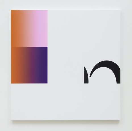 Haim Steinbach, beep honk toot (condensed/spectrum) 5, 2025 , Tanya Bonakdar Gallery