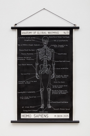 Mark Dion, No. 13 (Anatomy of Global Warming), 2025 , Tanya Bonakdar Gallery