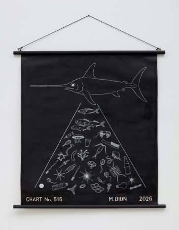 Mark Dion, Chart No. 516, 2026 , Tanya Bonakdar Gallery