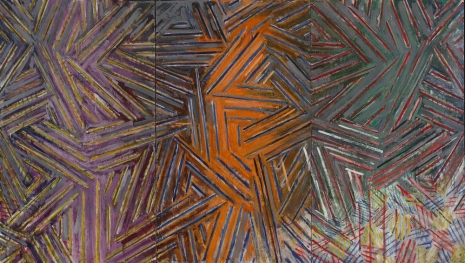 Jasper Johns, Between the Clock and the Bed, 1981 , Gagosian