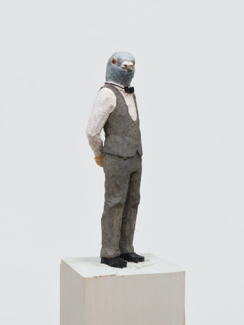 Stephan Balkenhol , Taube, 2025 , Keteleer Gallery