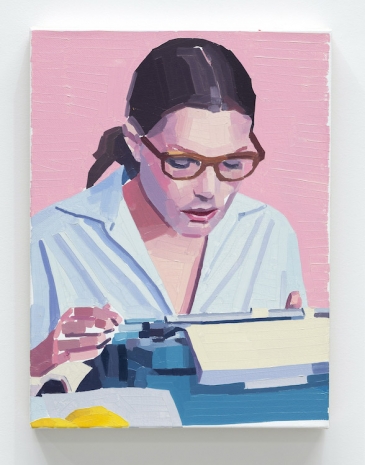 Guy Yanai , The Things of Life (Helene Typing), 2025 , Galerie Lelong