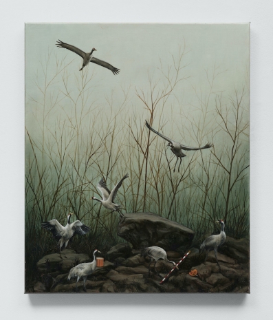 Antoine Roegiers, Les grues, 2025 , Keteleer Gallery
