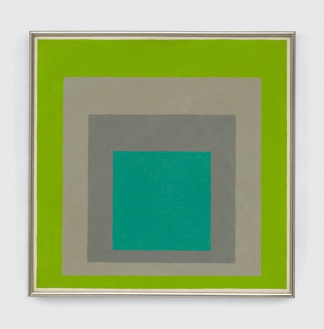 Josef Albers, Study for Homage to the Square: Spring Out, 1962 , David Zwirner