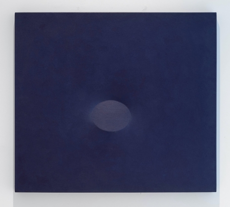 Turi Simeti, Un ovale viola, 1983 , The Mayor Gallery