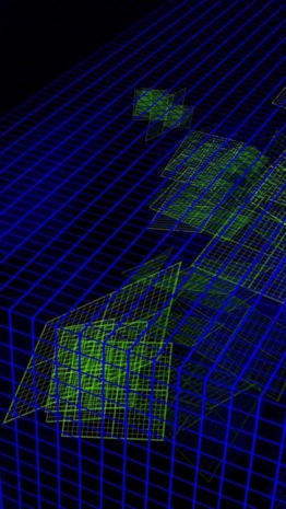 Miguel Chevalier, Grilles Spatiales, 2021 , The Mayor Gallery