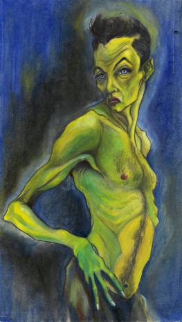 René Luckhardt, untitled (EGON SCHIELE, LONDON 1996), approx. 1993, Galerie Bernd Kugler