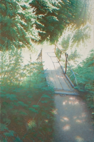 Erik Bulatov, Petit pont dans la forêt, 2015-2016 , SKOPIA