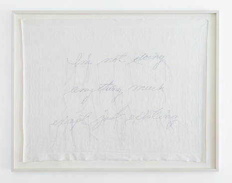 Susanne Kutter, I‘m not doing anything much except just existing (Marilyn Monroe), 2026 , MAAB Gallery