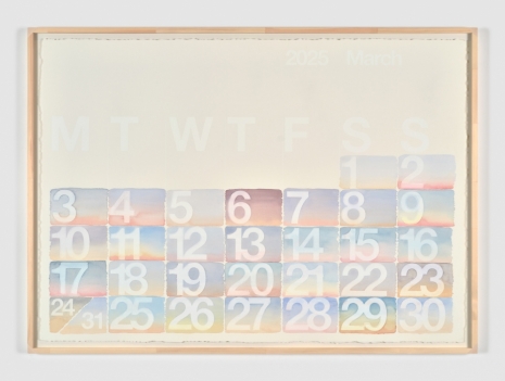 Rob Pruitt, March Sunrises, 2025, 303 Gallery