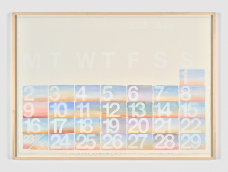 Rob Pruitt, June Sunrises, 2025, 303 Gallery