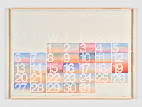 Rob Pruitt, October Sunrises, 2025, 303 Gallery