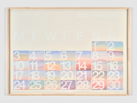 Rob Pruitt, November Sunrises, 2025, 303 Gallery