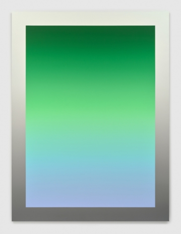 Rob Pruitt, Bright Light - Green, 12/7/25 (Gina), 2025 , 303 Gallery