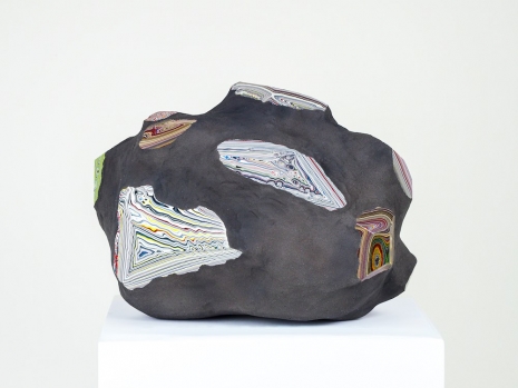 Agnieszka Kurant, Post-Fordit 14, 2025, Lia Rumma Gallery