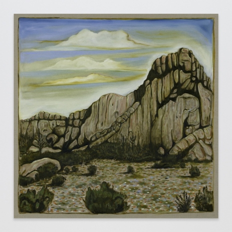 Billy Childish, 3 clouds joshua tree, 2025 , Lehmann Maupin