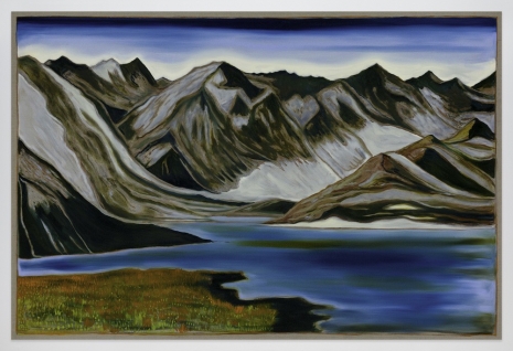 Billy Childish, ake beneath mountains, 2025 , Lehmann Maupin