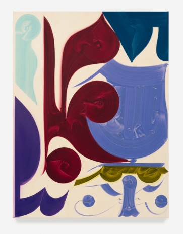 Patricia Treib, Alizarin Volute, 2025 , Galerie Nordenhake