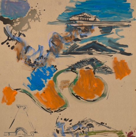 Per Kirkeby, Untitled, 2011 , Galleri Bo Bjerggaard