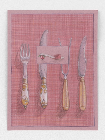 Stephanie Temma Hier, Not what I ordered (study), 2025 , Anton Kern Gallery