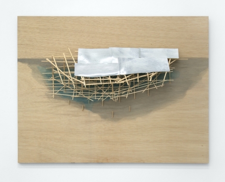 Tadashi Kawamata, Site Plan Study n°44, 2021 , Mennour