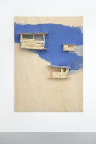 Tadashi Kawamata, Tree hut in the air n°1, 2024 , Mennour