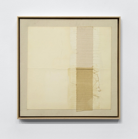 Jean Degottex , Report-écru-papier, 06/05/1978, Mennour