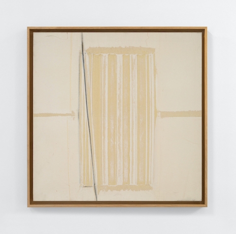 Jean Degottex , Oblique (I), 21/04/1980 , Mennour