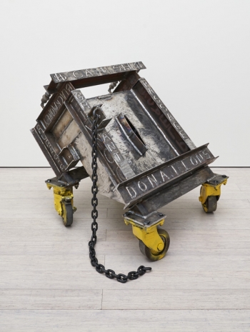Isaiah Davis, Donation Box, 2025 , Anton Kern Gallery