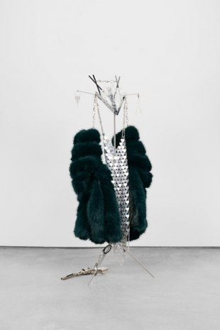 Kayode Ojo , Overdressed (Emerald in the Sky), 2026, Anton Kern Gallery