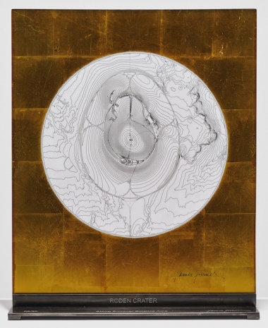 James Turrell, Roden Crater Site Plan along the Summer Solstice Axis, 2024 , Gagosian