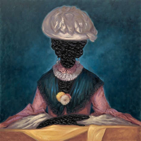 Titus Kaphar, Kinfolk, Breath is my Precious Inheritance (Sarah Johnson), 2025 , Gagosian