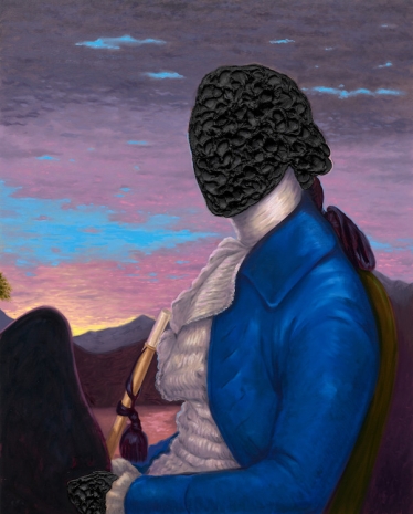 Titus Kaphar, Kinfolk, Breath is my Precious Inheritance (Harry Washington), 2025 , Gagosian