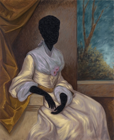 Titus Kaphar, Kinfolk, Breath Is My Precious Inheritance (Elizabeth Keckley), 2025 , Gagosian