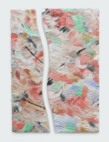 Dashiell Manley, some distances, cuttings. (Brown to Haiwee), 2025-26 , Marianne Boesky Gallery