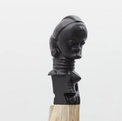 Sanford Biggers, St. Marvelous (Glitch 1), 2025 (detail), Marianne Boesky Gallery