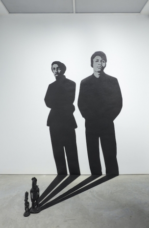 Sanford Biggers, Stand, 2021 , Marianne Boesky Gallery