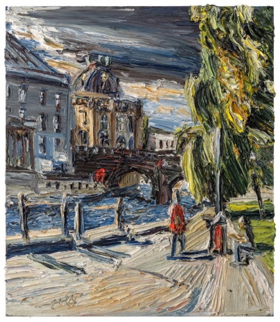 Christopher Lehmpfuhl, GEWITTERLICHT AM BODEMUSEUM, 2025, KÖNIG GALERIE