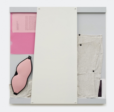 Tom Burr, Twenty Eight (Pink Sleep Mask), 2025 , Bortolami Gallery